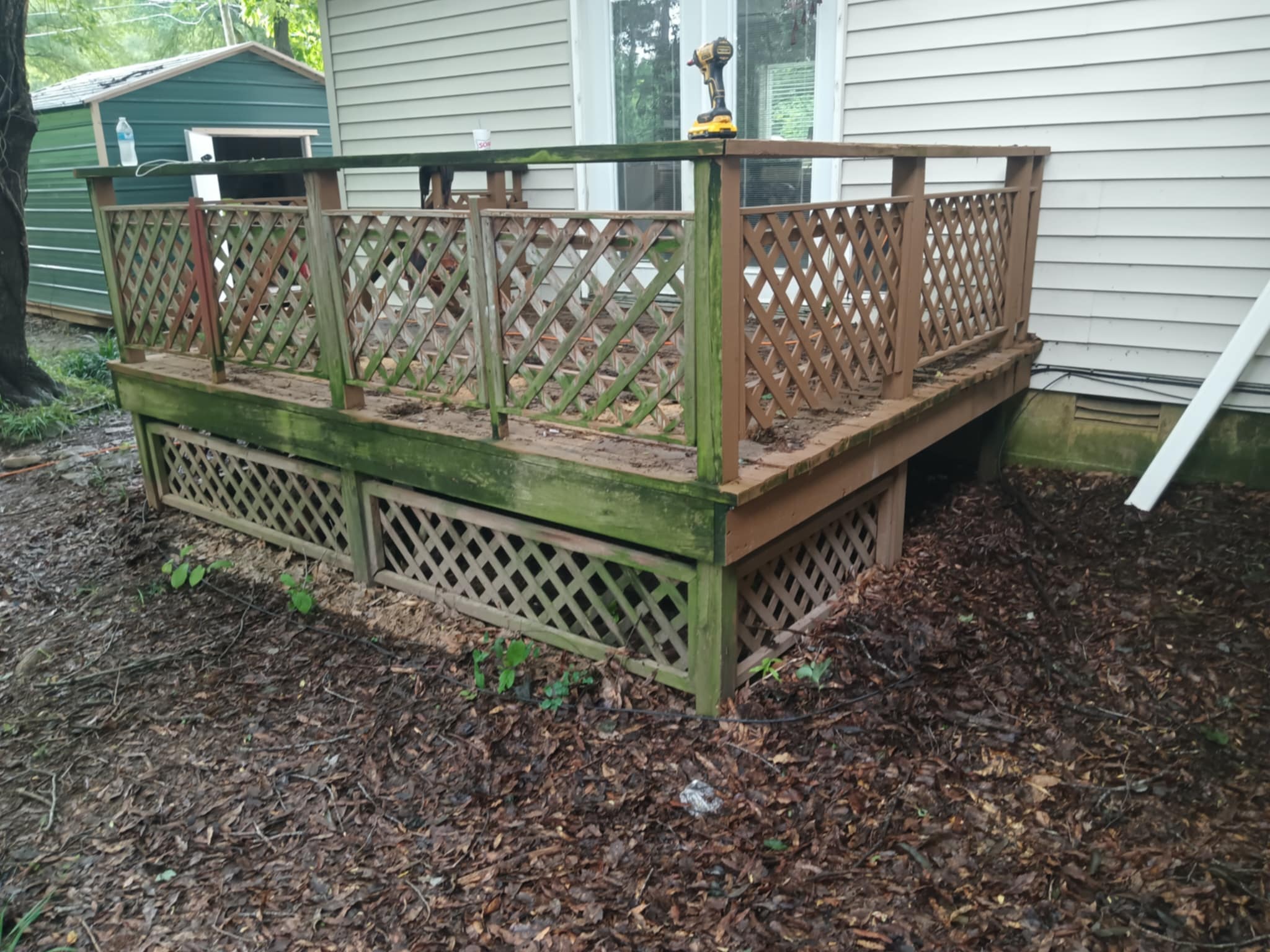Deck Restoration - Before